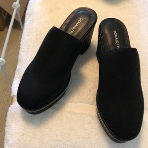 Donald Pliner Corsica wedge platform mules